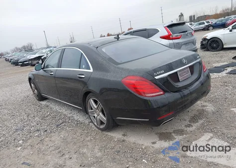 2014 Mercedes-Benz S 550 4Matic z USA, uszkodzony, nr VIN WDDUG8FB6EA021916